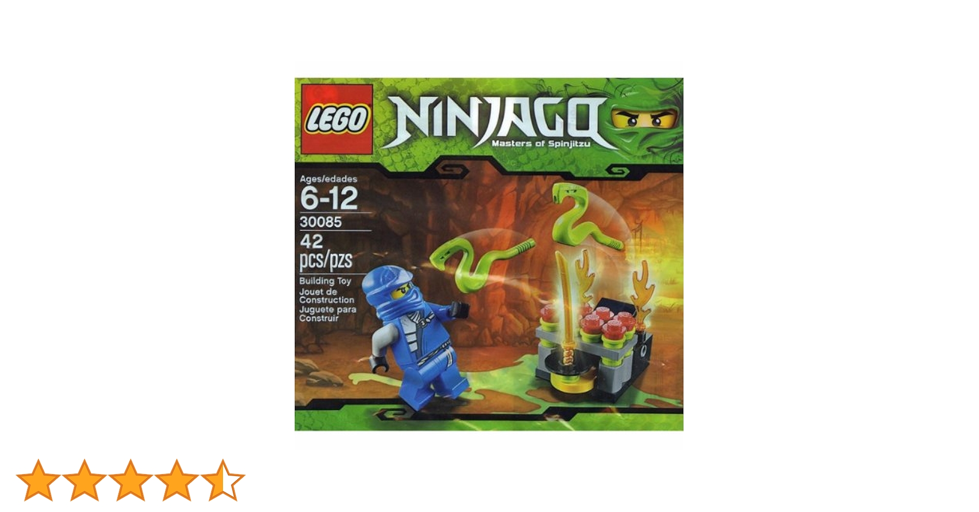 LEGO Ninjago Jumping Snakes Jay ZX Minifigure 30085 : Amazon